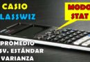 ▷ TUTORIAL CASIO CLASSWIZ:【Obtener MEDIA, DESVIACIÓN ESTÁNDAR, VARIANZA en DATOS SIMPLES y DOS VARIABLES】